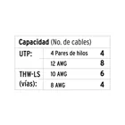 Canaleta de 1 vía 17 x 20 mm, con adhesivo, VOLTECK 3