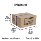 Bolsa con 50 cinchos plásticos 40 lb, 150 x 3.5 mm, azul 8