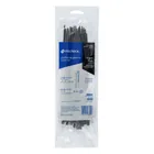 Bolsa con 50 cinchos plásticos 40 lb, 200 x 3.5 mm, negro 3