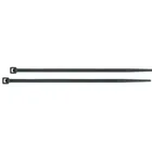 Bolsa con 25 cinchos plásticos 50 lb, 400 x 4.5 mm, negro 1