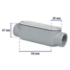 Condulet 1' conexión tipo C, VOLTECK 2