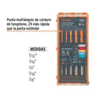 Juego de 5 brocas multimaterial, TRUPER 2