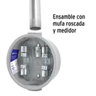 Tubo Conduit 1 1/4' para mufa, pared gruesa (0.9 mm), 1.5 m 4