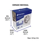 Extractor de aire de 8', blanco, VOLTECK 6