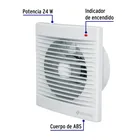 Extractor de aire de 6', blanco, VOLTECK 2