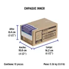 Plug RJ45 CAT5E, Bolsa con 20 piezas, VOLTECK 5