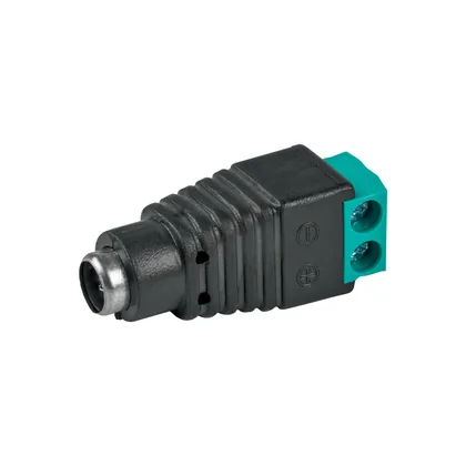 Conector de energía para CCTV tipo hembra, VOLTECK