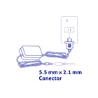Fuente de Alimentación 12V 5A para CCTV, VOLTECK 3