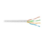 Metro de cable UTP CAT5E, Bobina de 100m, blanco, VOLTECK 2