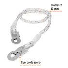 Cable de posicionamiento cuerda de poliéster de 1.5 m 2