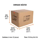 Arnés de cuerpo completo con 5 anillos, ANSI, TRUPER 6