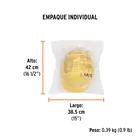 Casco de seguridad ventilado, ajuste de matraca, amarillo 3