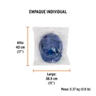 Casco de seguridad, ajuste de matraca, azul, TRUPER 3