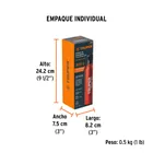 Extintor portátil desechable 300 g, polvo tipo ABC, TRUPER 6