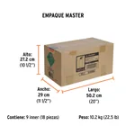 Extintor portátil desechable 300 g, polvo tipo ABC, TRUPER 8