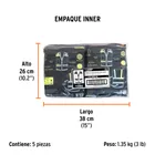 Chaleco seguridad reforzado amarillo con bolsas, M, EXPERT 4