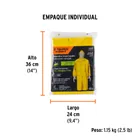 Gabardina impermeable triple capa, talla G, TRUPER EXPERT 5
