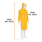 Gabardina impermeable doble capa, talla M, TRUPER 3