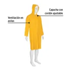 Gabardina impermeable ligera de PVC, talla M, PRETUL 2