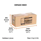 Guantes de algodón recubiertos de látex, unitalla, TRUPER 5