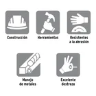 Guantes de carnaza, usos generales, M, TRUPER 5