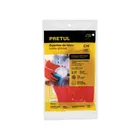 Guantes de látex para limpieza, rojos, CH, PRETUL 2
