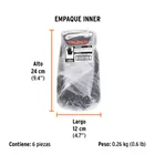 Guantes de nylon recubiertos de nitrilo, CH, TRUPER 6