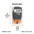 Guantes de poliéster con puntos de PVC en palma, M, TRUPER 6