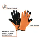 Guantes para mecánico, palma reforzada, unitalla, TRUPER 3