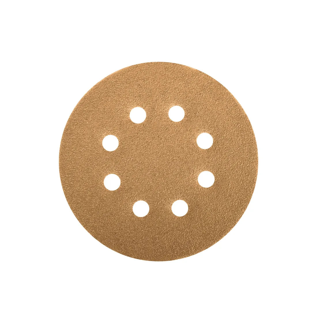Paquete con 5 discos de lija 5' grano 80, 8 perforaciones