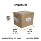 Bolsa con par de plantillas de poliuretano p/zapato talla 27 6