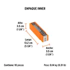 Broca para concreto de 3/16 x 4', TRUPER 5