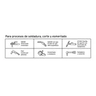 Careta electrónica para soldar, 9-13, panel digital, EXPERT 5
