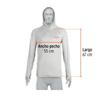 Playera protección solar, manga larga, hombre, CH, TRUPER 3