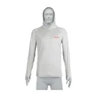 Playera protección solar, manga larga, con gorro, hombre, G 1