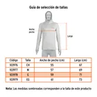 Playera protección solar, manga larga, con gorro, hombre, G 4