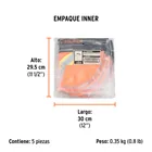 Sombrero tipo cazador naranja, alta visibilidad, TRUPER 5