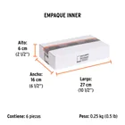 Lentes de seguridad transparentes con antiempaño, Ultralite 5