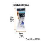 Lentes de seguridad espejo azul, TRUPER Ultralite 4
