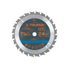 Disco sierra 7- 1/4' para madera, 24 dientes centro 5/8' 1