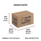 Bolsa con 10 abrazaderas sin fin #10, 3/4 - 1-1/16', FIERO 9