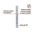 Lima rotativa punta cilindro, 10 mm, TRUPER 2