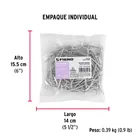 Bolsa con 144 alcayatas roscadas de 18 X 50, FIERO 5