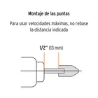 Juego de 5 piedras montadas zanco 1/4', alto rendimiento 3