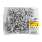 Bolsa con 1 kg de clavos para concreto galvanizados 1' 2