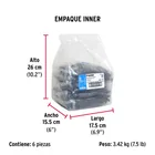 Bolsa con 200 pijas #8 x 2' combinadas (cuadro + Phillips) 6