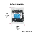 Bolsa con 200 pijas #8 x 3/4' combinadas (cuadro + Phillips) 6