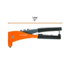 Remachadora profesional 10', TRUPER 3