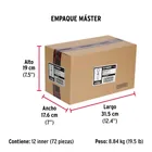 Bolsa con 4 taquetes expansivos 8x50 mm con armella cerrada 7