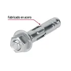 Bolsa con 4 taquetes expansivos de 5/16' con tornillo, FIERO 2